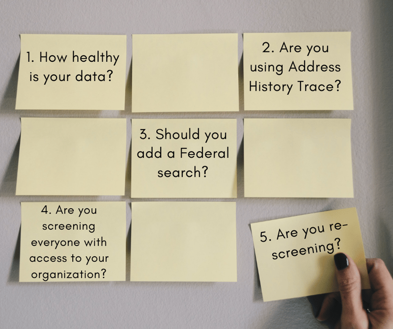 Avoid Gaps in your Background Screening: 5 Things You Need to Know Featured Image