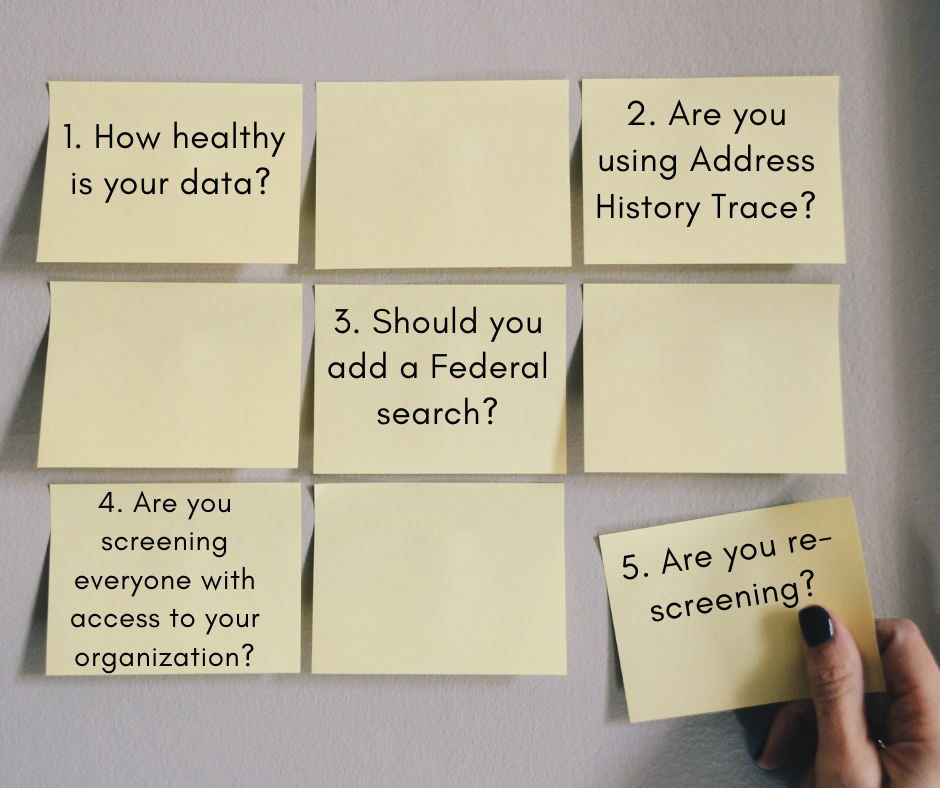 Avoid Gaps in your Background Screening: 5 Things You Need to Know